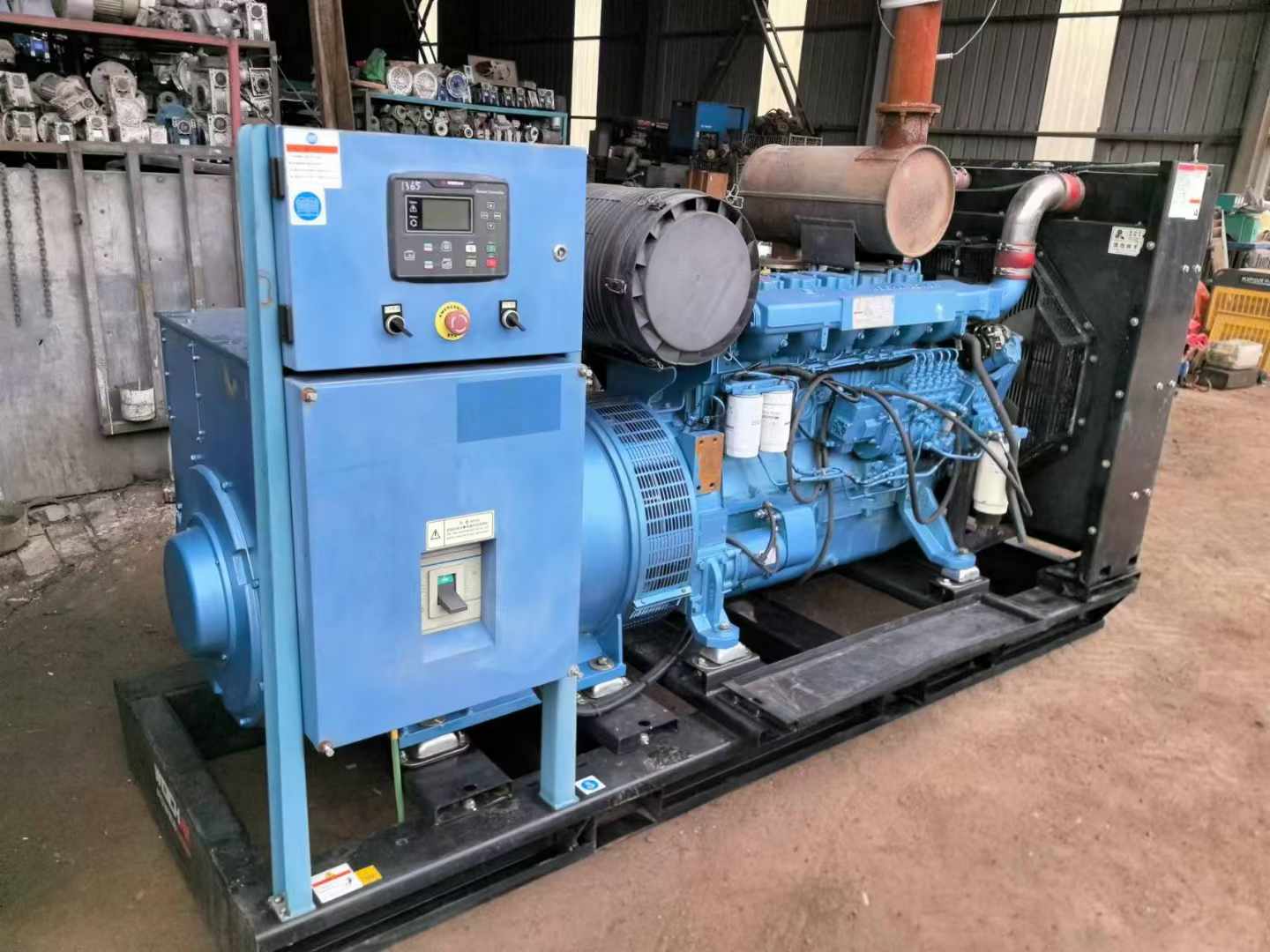 荣昌500kW 柴油发电机组可带动设备功率的计算公式是什么？
